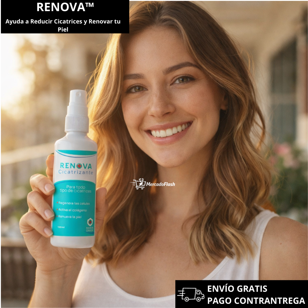 Oferta Especial: RENOVA™ – Ayuda a Reducir Cicatrices y Renovar tu Piel
